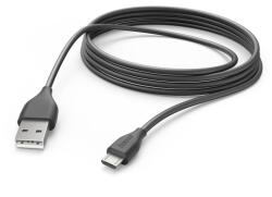Hama Cablu de Incarcare Hama USB A MicroUSB Negru (201588)