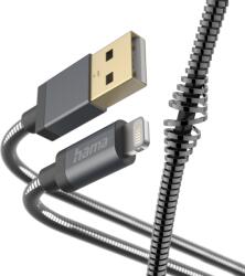 Hama Cablu de Alimentare Hama Metal USB A Lightning Antracit (201548)