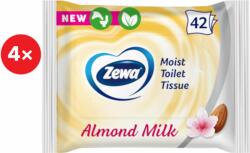 Zewa Almond Milk Nedves toalettpapír (4× 42 db) (TOPA334s4)