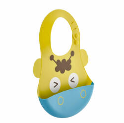 BabyJem Baveta din silicon Soft Baby Bib (Culoare: Galben) (bj_6264) Bavata