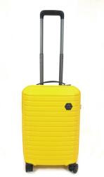 Touareg négykerekes citromsárga kis bőrönd TG663 S-citromsárga