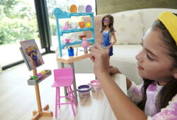 Mattel Doll Barbie Relax & Create Art Studio (HCM85) - vexio