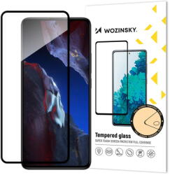 Wozinsky Tempered Glass for Xiaomi Poco F5 Pro 9H with Wozinsky Frame Full Glue Tempered Glass - Black - vexio