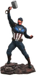 Diamond Select Toys Marvel Gallery - Avengers Endgame - Captain America PVC Diorama (JUL192669) Figurina