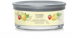 Yankee Candle Iced Berry Lemonade signature tumbler 5 kanóccal 340 g