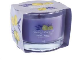 Yankee Candle Lemon Lavender votív gyertya üvegben 37 g
