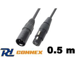 PD CONNEX CX35-0, 5 jelkábel (XLR mama - XLR papa) - (0, 5 m) (176002)