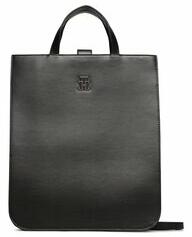 Tommy Hilfiger Geantă Th Chic Tote AW0AW15083 Negru