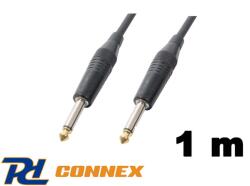 PD CONNEX CX118-1 jelkábel (6, 3 mm Jack - 6, 3 mm Jack) - (1 m) (2675)