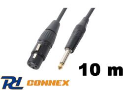 PD CONNEX CX40-10 jelkábel (6, 3 mm Jack - XLR mama) - (10 m) (1382)