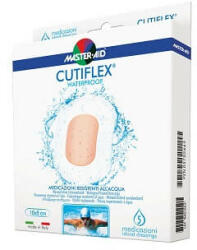 Pietrasanta Pharma Pansament impermeabil steril Cutiflex Master-Aid, 10x8 cm, 5 bucăți, Pietrasanta Pharma