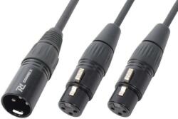 PD CONNEX CX142-0, 5 jelkábel, Y-Kábel, splitter (1x XLR papa - 2x XLR mama) - (0, 5 m) (176977)