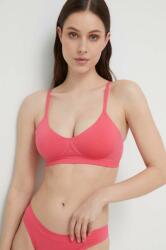 Calvin Klein Underwear sutien culoarea roz, neted PPYX-BID1LT_30X