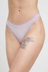 Calvin Klein Underwear tanga culoarea violet PPYX-BID1LJ_04X