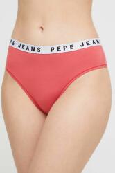 Pepe Jeans chiloti brazilieni Solid Brazilian culoarea rosu PPYX-BID0JG_33X