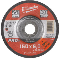 Milwaukee SG27 PRO+ csiszolókorong fémhez 150x7mm (4932471387)