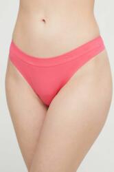 Calvin Klein Underwear tanga culoarea roz PPYX-BID1NC_30X