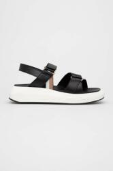 Boss sandale Jess Sandal-FL femei, culoarea negru, cu platforma, 50493086 PPYX-OBD4KT_99X