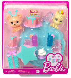 Mattel Barbie - Első Barbie babám - Szülinapi buli játékszett (HMM60) (HMM60)