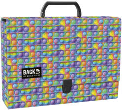 DERFORM BackUp nagy fogantyús irattartó A4/90 mm - Pop it (TRGB5A17)