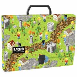 DERFORM BackUp fogantyús irattartó A4/45 mm - Pixel Game (TTRB5A61)