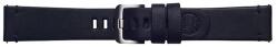 Huawei Watch 4 / Watch 4 Pro okosóra szíj - Essex Belt fekete bőr szíj (22 mm szíj szélesség)