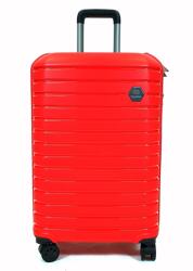 Touareg négykerekes piros közepes bőrönd TG663 M-piros - minosegitaska