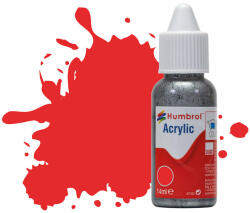 Humbrol Acrylic - Fire Orange - Gloss (209) 14ml (DB0209) (DB0209)
