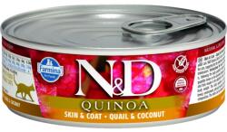 N&D QUINOA Skin & Coat Quail (fürj-kókusz) 80 g 0.08 kg
