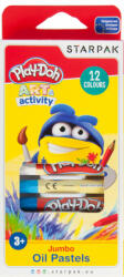 Play-Doh 12 színű olajpasztell kréta (SPK453912)