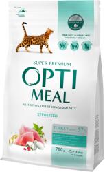 Optimeal Hrana uscata pisici sterilizate - curcan si ovaz, 0, 7kg