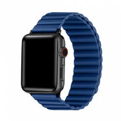 XPRO Apple Watch mágneses szilikon szíj kék 38mm / 40mm / 41mm - redmobilshop
