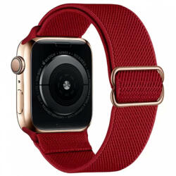 XPRO Apple Watch szövet körpánt Piros 42mm/44mm/45mm/49mm - redmobilshop