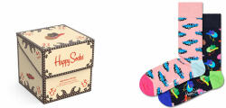 Happy Socks Set de 2 perechi de șosete lungi unisex Happy Socks XJMR02-1300 Colorat Bărbați