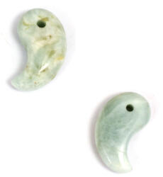  Pandantiv Acvamarin Mineral Natural 29-35 x 17-18 mm - 1 Buc