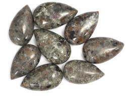  Cabachon din Sodalit Yooperlite Mineral Natural Picatura 33-38 x 19-24 x 9-11 mm - 1 Buc