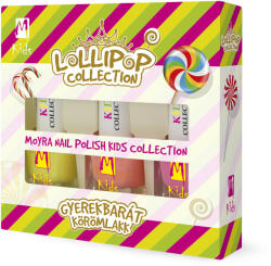 Moyra Gyerek körömlakk szett - Lollipop Collection 3x7ml