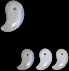 Pandantiv Calcedonie Albastra Minerala Naturala 29-35 x 17-18 mm - 1 Buc