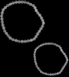  Bratara din Topaz Natural - Diametru 52 mm - Rotund Fatetat 4-4, 9 mm - 1 Buc