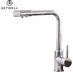Getwell Simple-W, 3 utas Konyhai Csap Víztisztítókhoz Króm színben (GW208C)
