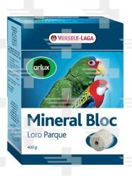  VL Orlux Mineral Bloc Loro Parque - préselt szemcse korallokkal, függő üreggel nagytestű madárfajok számára 400 g