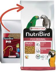 VL NutriBird P19 Original - extrudál a nagypapagájok tenyésztéséhez, előneveléséhez és fokozott igénybevételéhez házi gyümölcsökkel 10kg