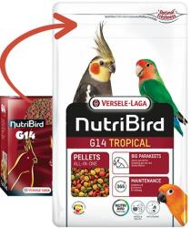  VL Orlux NutriBird G14 Tropical- extrudált közepes papagájok számára trópusi gyümölcsökkel napi etetésre 1 kg