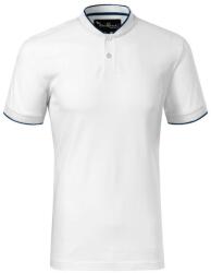 Malfini Premium Tricou polo barbati, bumbac 100%, Malfini Premium Diamond, alb (27300)