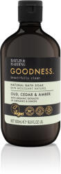 Baylis & Harding Goodness Spumă de baie - Oud, Cedar & Amber