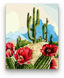 Számfestő Sivatagi Kaktusz - számfestő készlet (tarsi001)