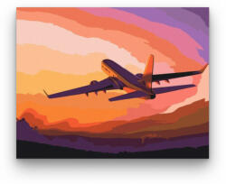  Repülőgép - számfestő készlet