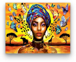 Számfestő Afrikai szavanna - számfestő készlet (crea360)