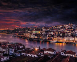 Számfestő Portugália Városa - vászonkép (vaszcity024)