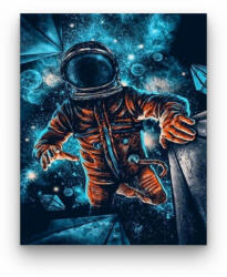  Az Elveszett Űrhajós - számfestő készlet